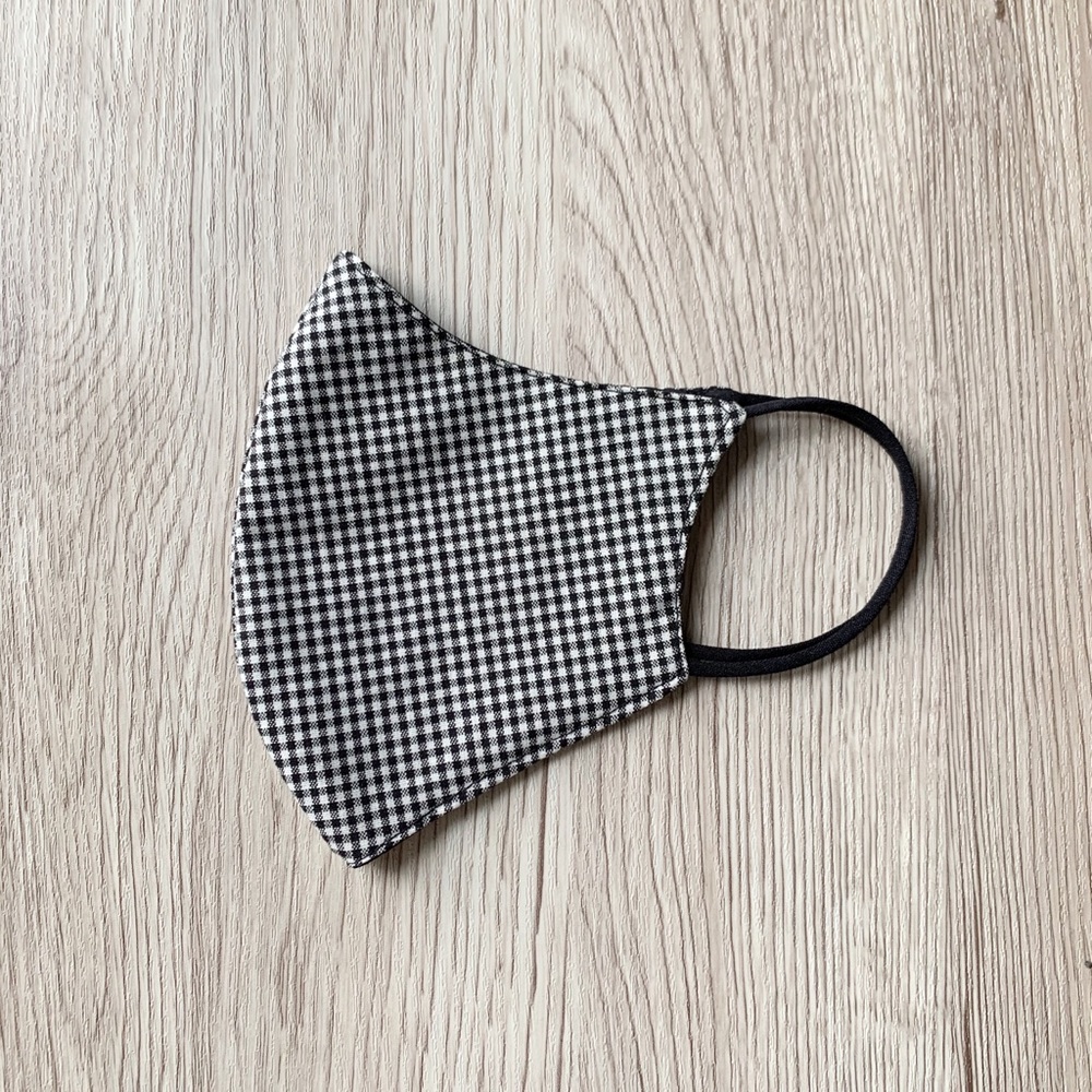 Gingham Face Mask